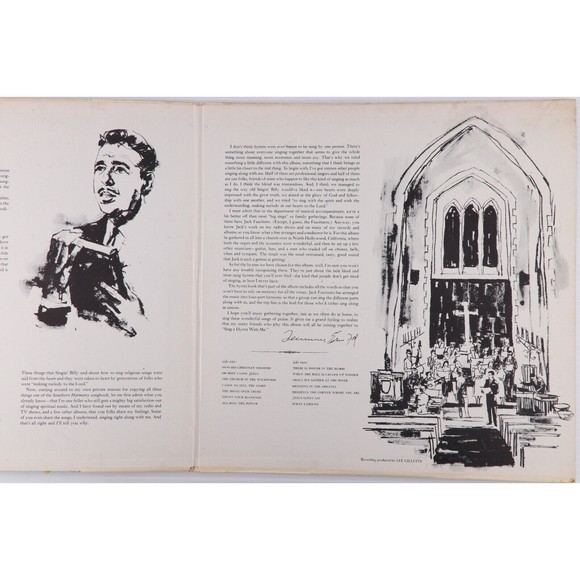 Tennessee Ernie Ford, Sing A Hymn With Me 1960 Vinyl LP Record Scranton TAO-1332 - Picture 14 of 16